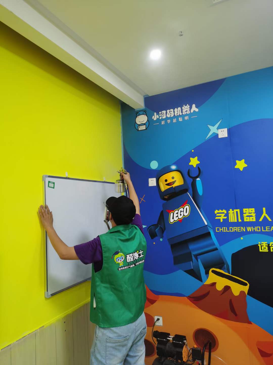 中牟500平小河码机器人除甲醛